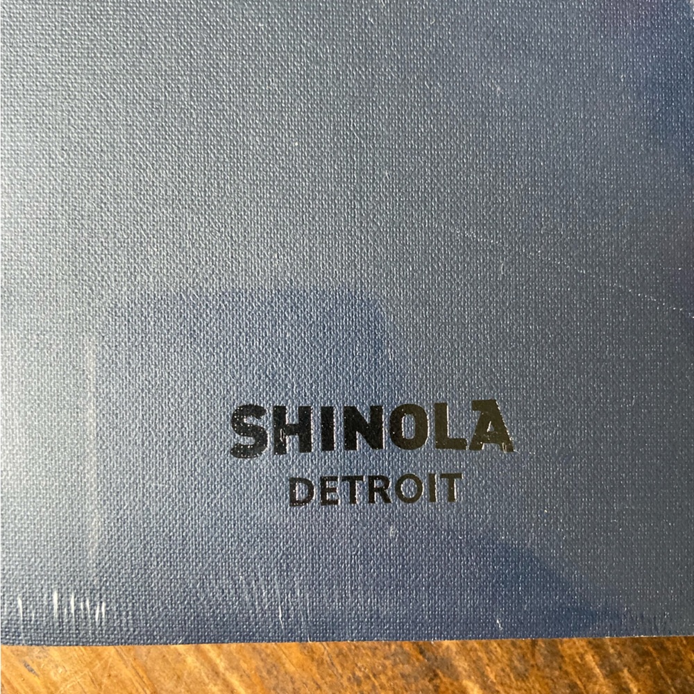 SOLD ***Shinola HardCover Journal  - 8”x5” Dark Blue “Henry Ford Health System - Picture 2 of 10